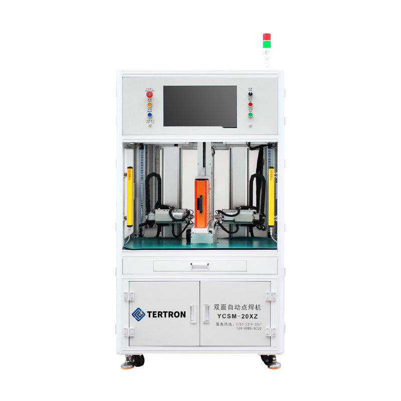 Saldatrice a punti automatica a batteria fronte-retro a 8 assi (TC-YCSM-20XZA)