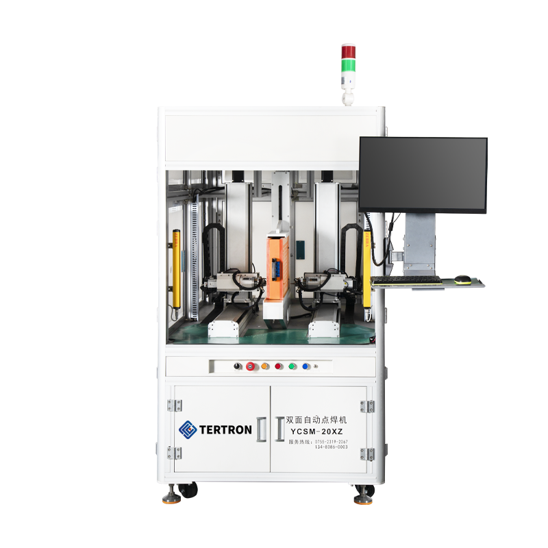 Saldatrice a punti automatica a batteria fronte-retro a 9 assi (TC-YCSM-20ZXC)